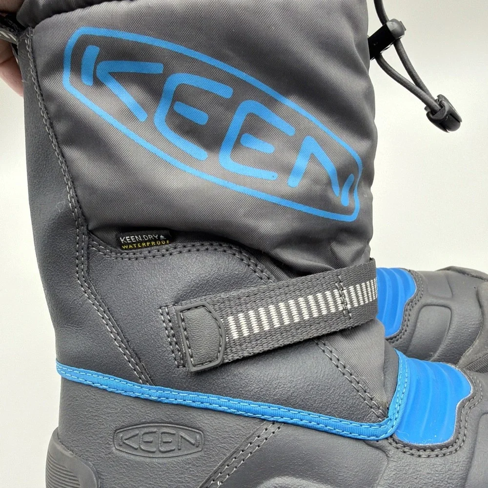 Keen Kid Snowboots Troll Pac Boots Boys Size 11 Insulated Waterproof Child